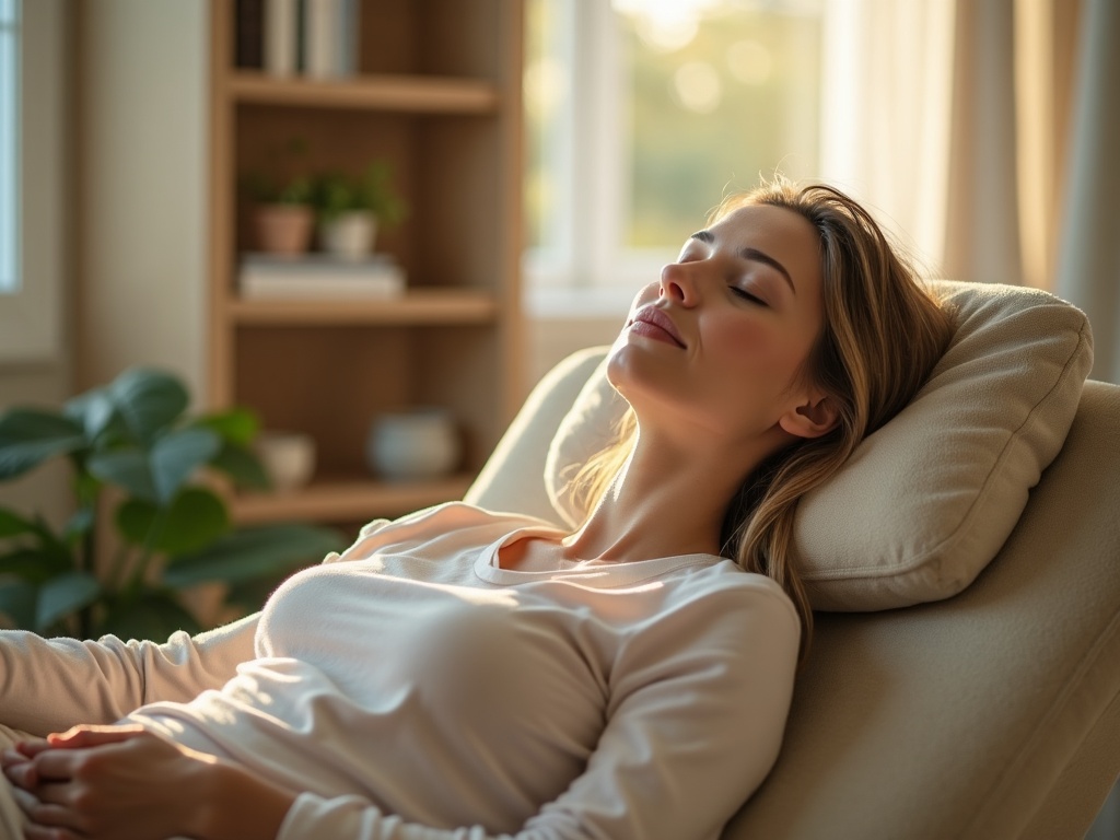 A serene hypnotherapy office interior designed for personalized sessions — illustrating how is hypnotherapy personalized in a calm, client-centered setting